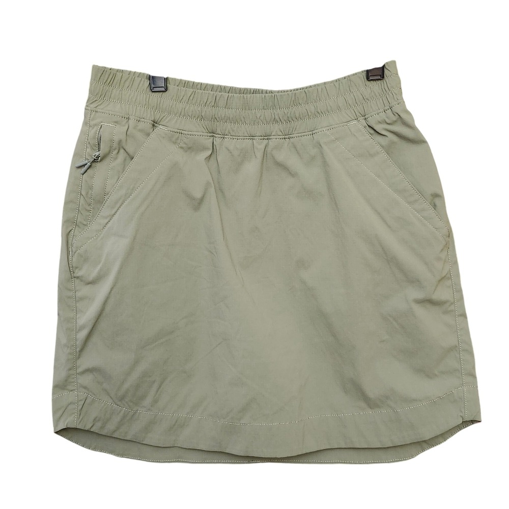 Alaskan Hardgear Duluth Trading Co Olive Green Ripstop Skort Womens 4 Hiking